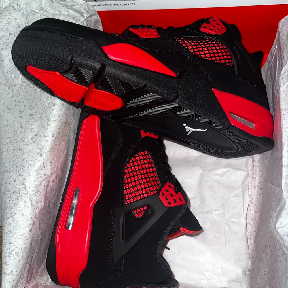 Jordan 4 crimson brand new